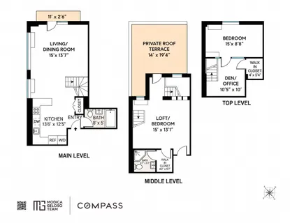 $1,249,000 | 242 South 1st Street, Unit 4D | Williamsburg