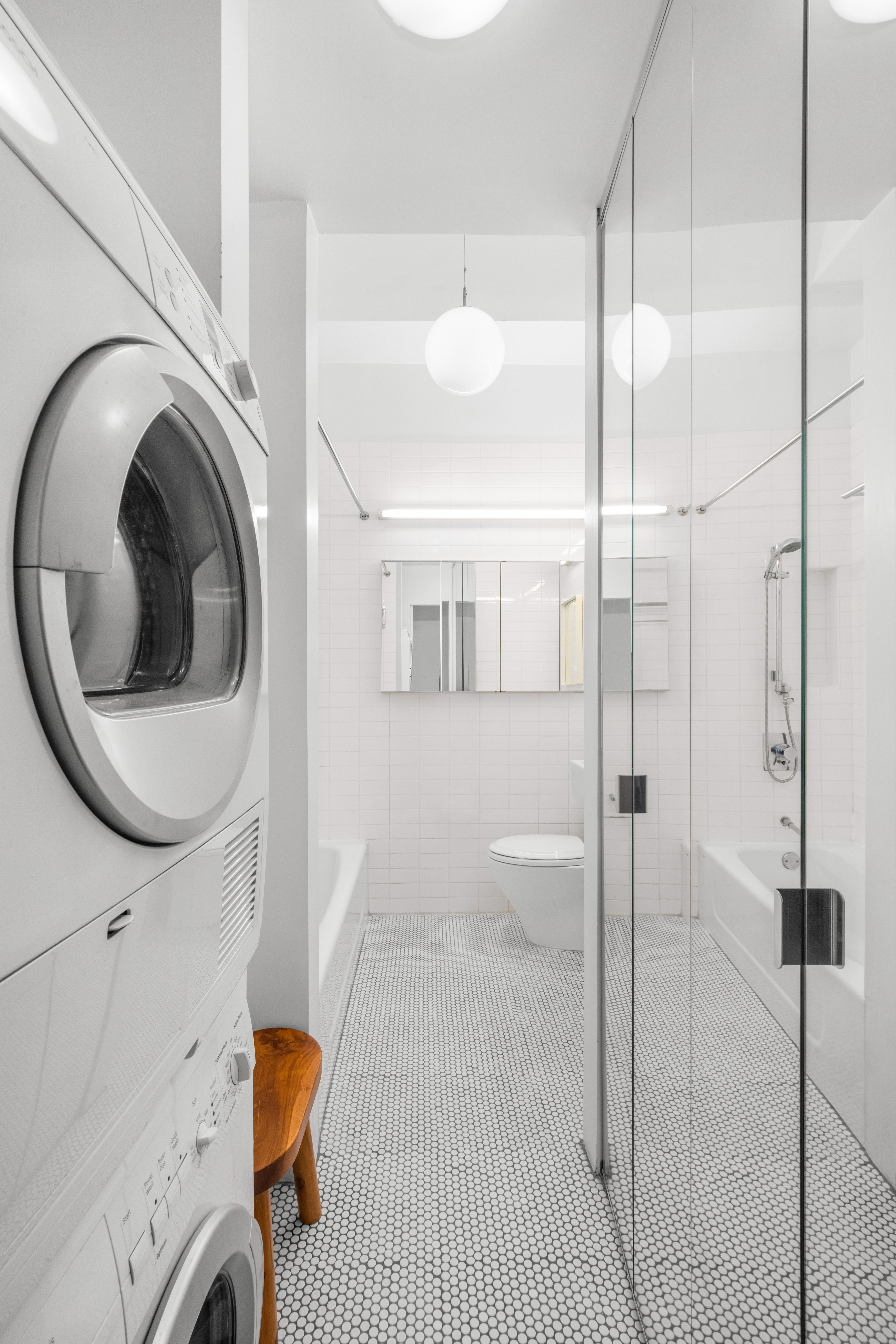 315 7th Avenue, Unit 6C Manhattan, NY 10001 - Photo 9 of 10 a bathroom with a sink and a toilet