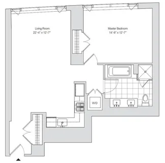 $1,175,000 | 70 Little West Street, Unit 15A | Battery Park City