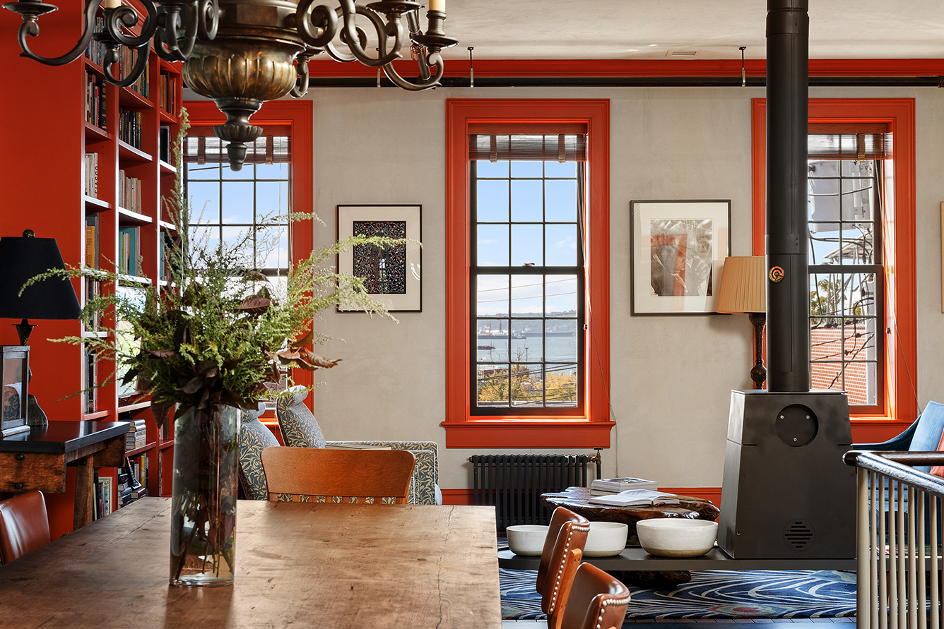 164 Coffey Street Brooklyn, NY 11231 - Photo 4 of 31 a living room view with furniture and a potted plant