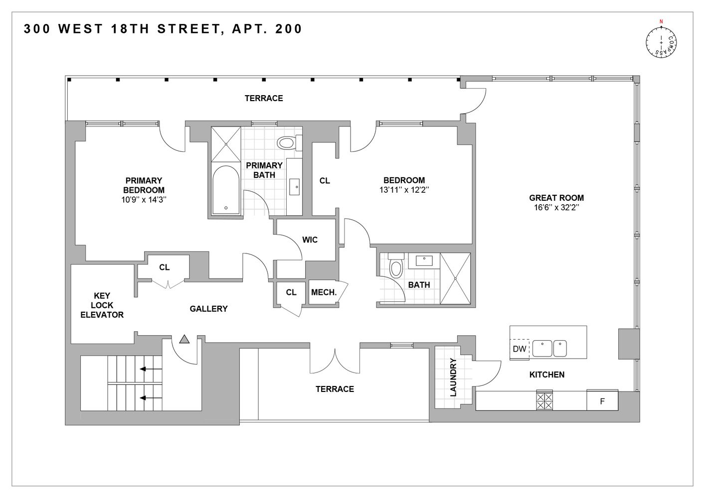 $2,100,000 | 300 West 18th Street, Unit 2 | Chelsea