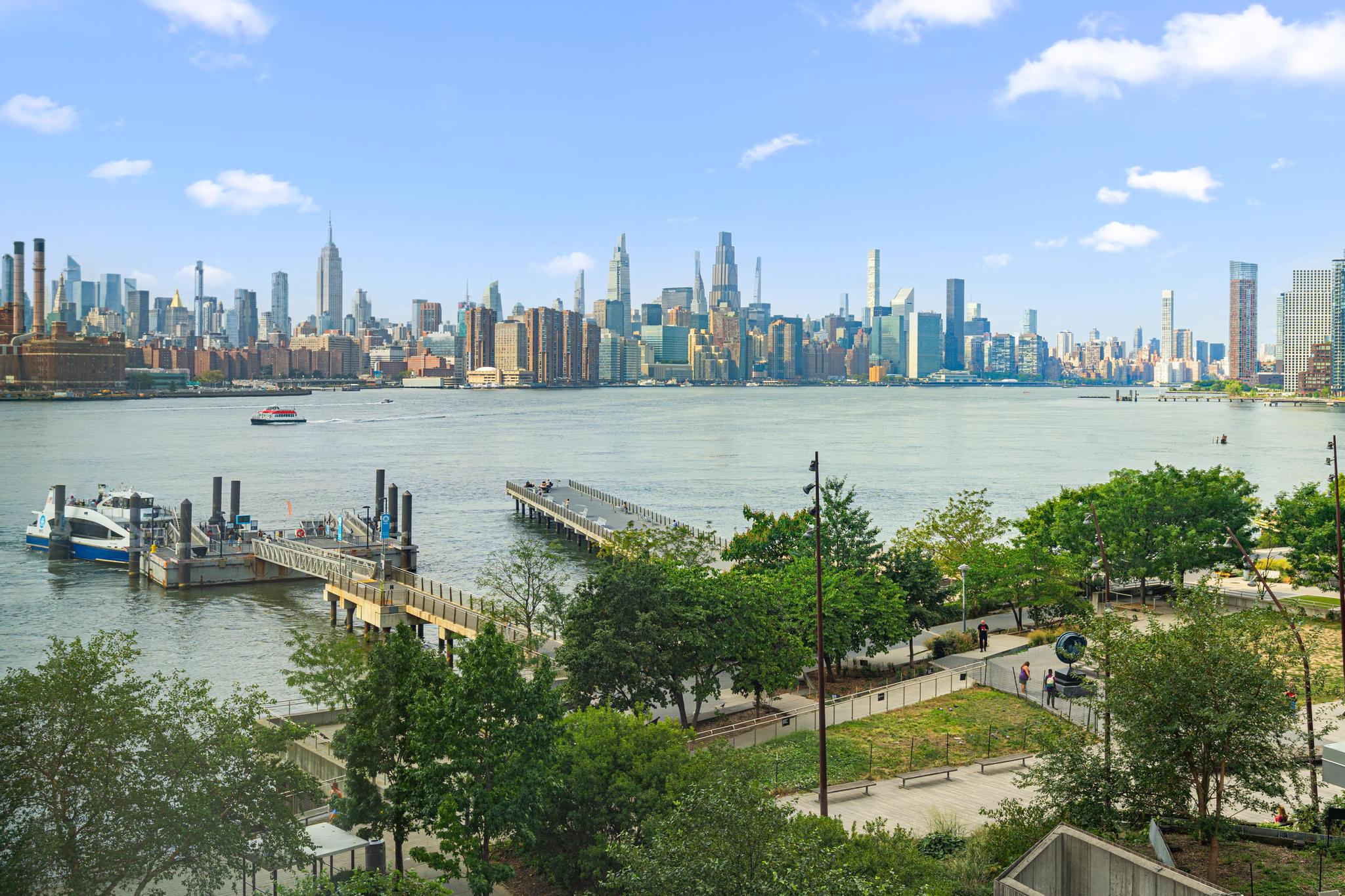 2 Northside Piers, Unit 5U Brooklyn, NY 11249 - Photo 7 of 12 a view of a city with lake