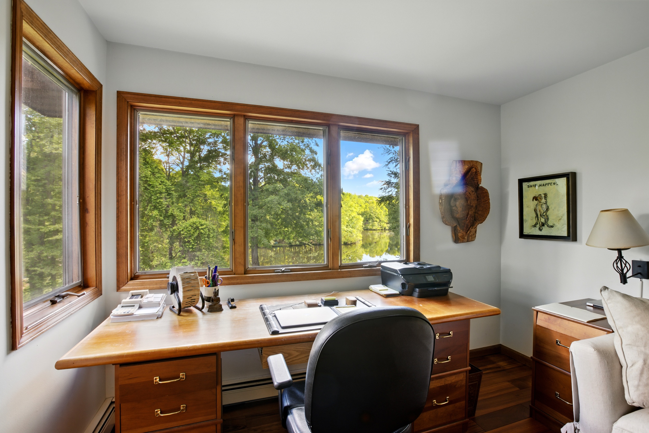 19 Pond Road Cold Spring, NY 10516 - Photo 14 of 32 a view of a workspace with a window