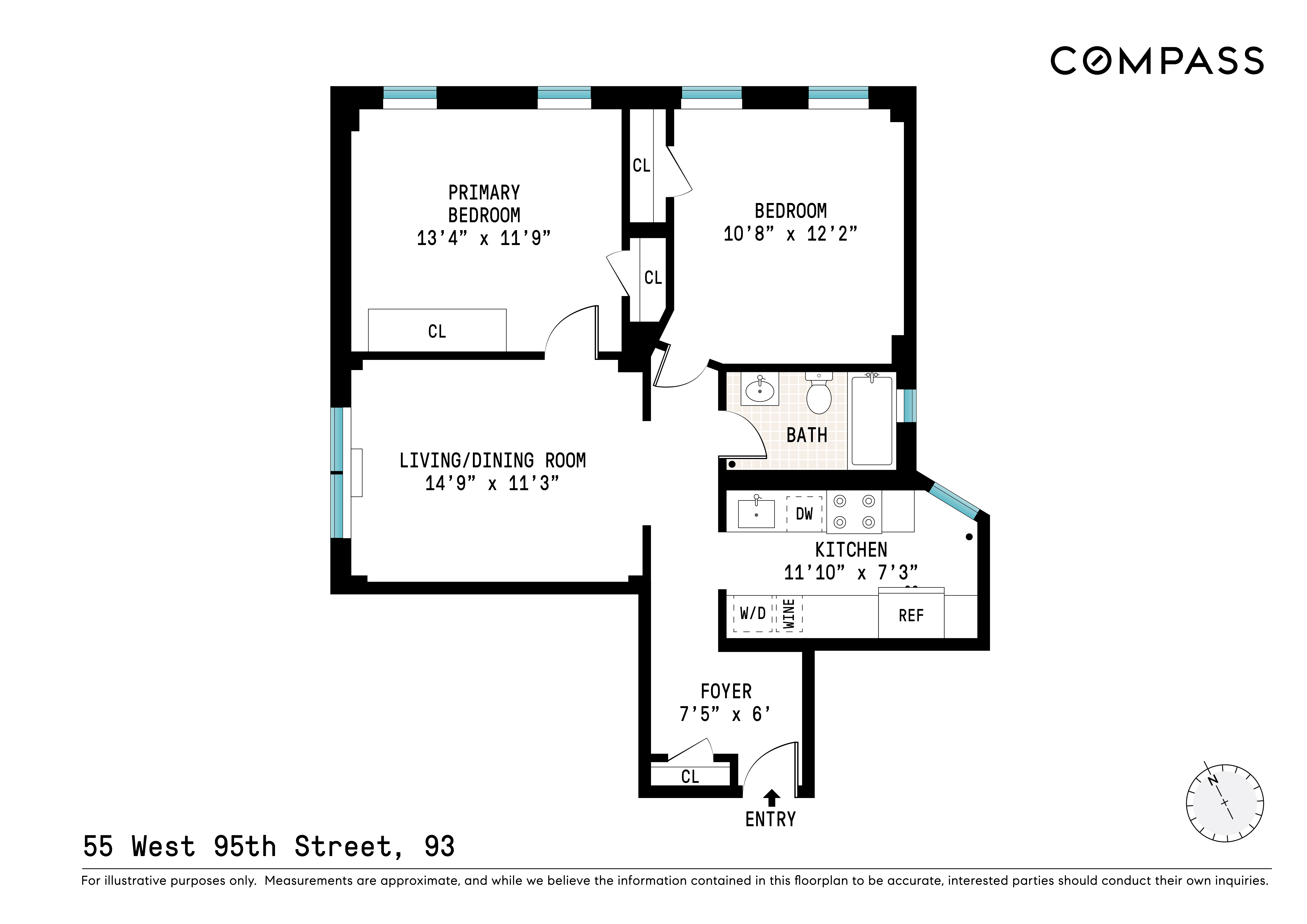 55 West 95th Street, Unit 93 Manhattan, NY 10025 - Photo 11 of 11