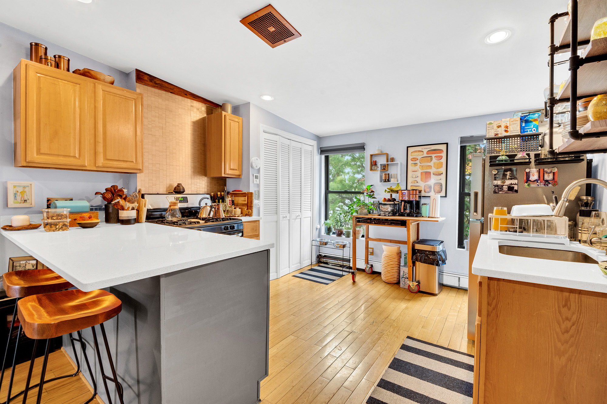 10 Carroll Street Brooklyn, NY 11231 - Photo 20 of 28 a room with a large window and furniture
