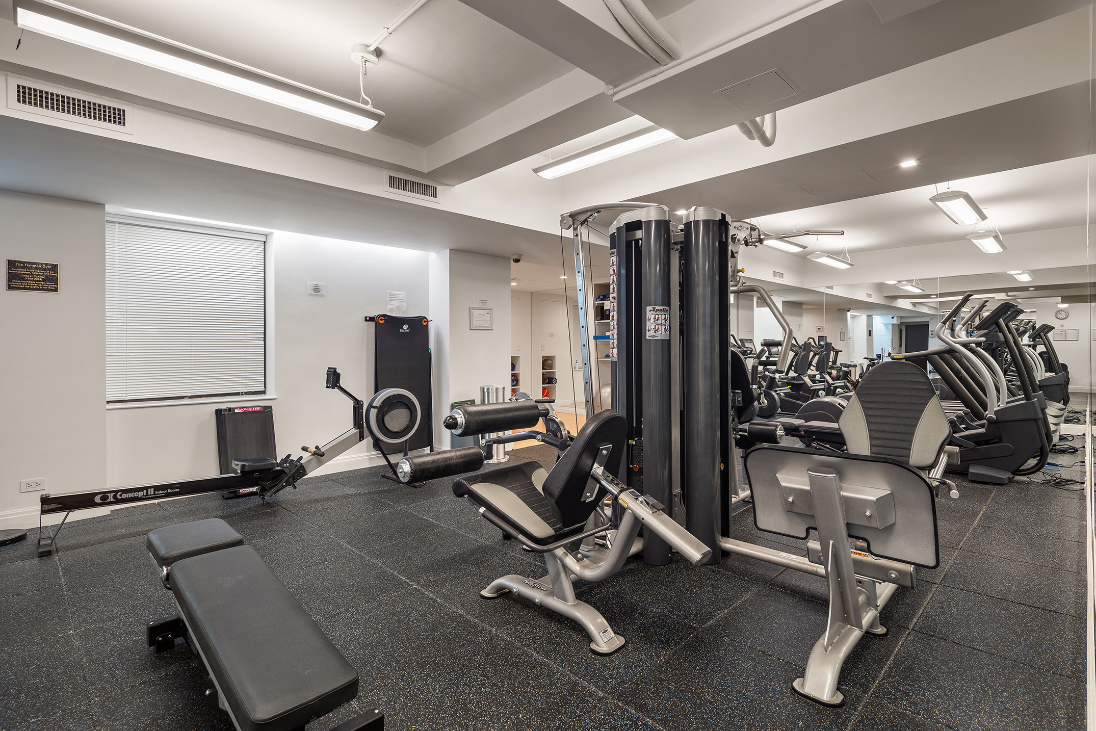 1160 Park Avenue, Unit 8C Manhattan, NY 10128 - Photo 15 of 18 a view of a room with gym equipment