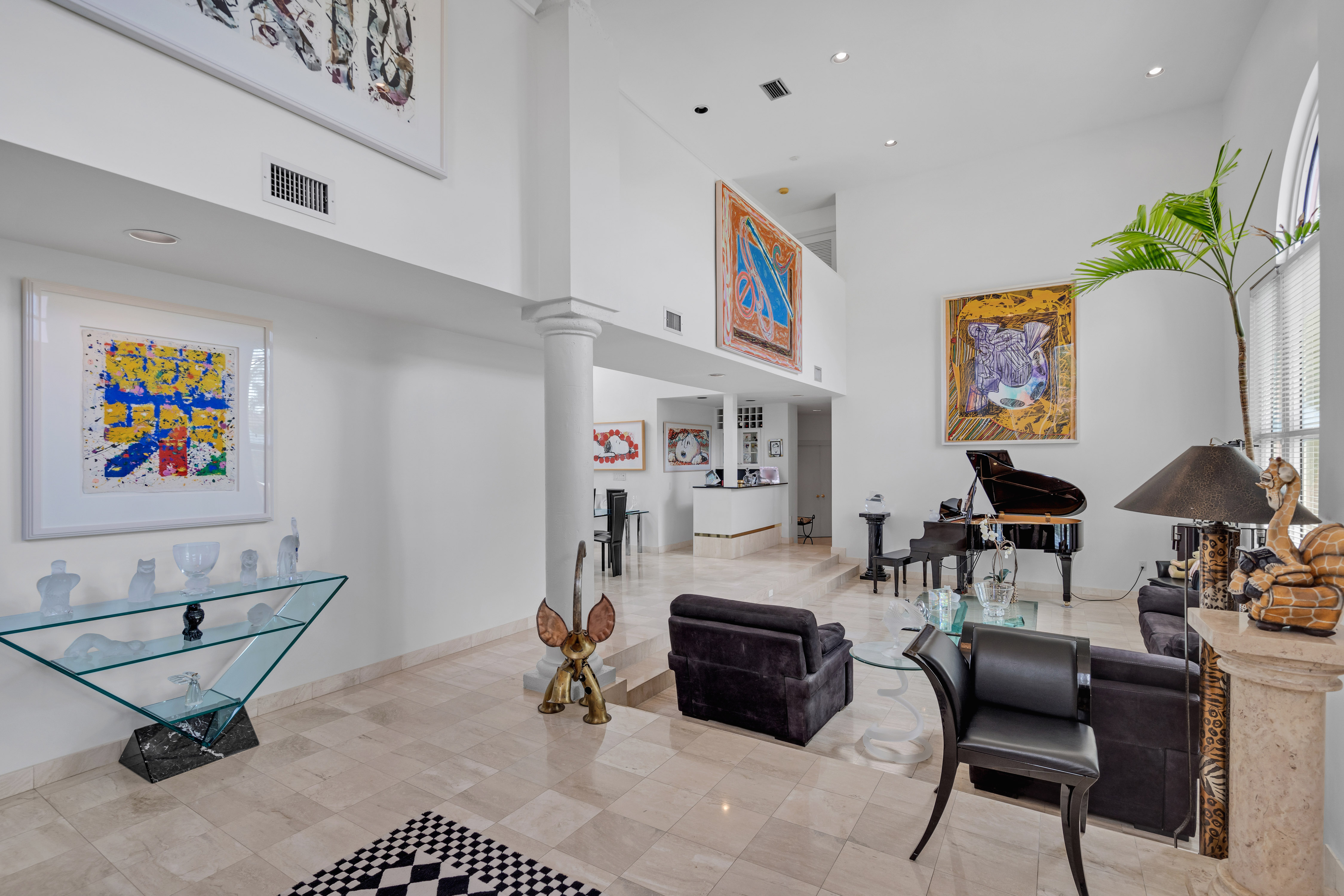 8768 Southwest 62nd Court Miami, FL 33156 - Photo 7 of 56 a living room with furniture and a rug