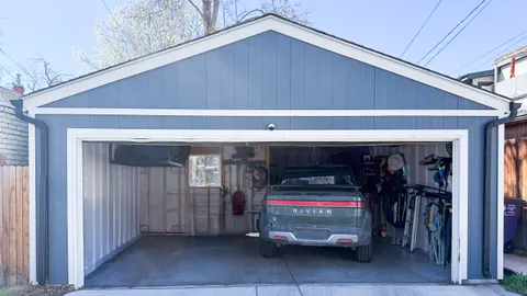 a garage view