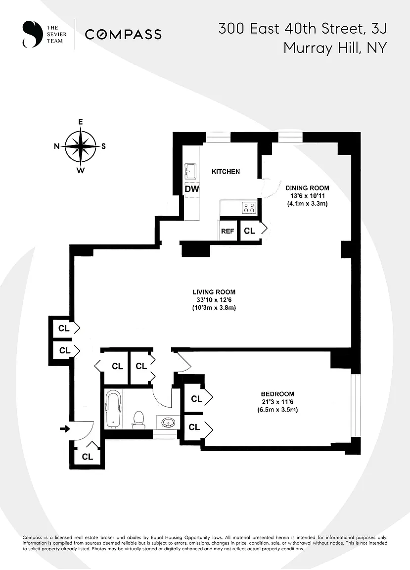 300 East 40th Street, Unit 3J Manhattan, NY 10016 - Photo 8 of 8 Gallery Image 8