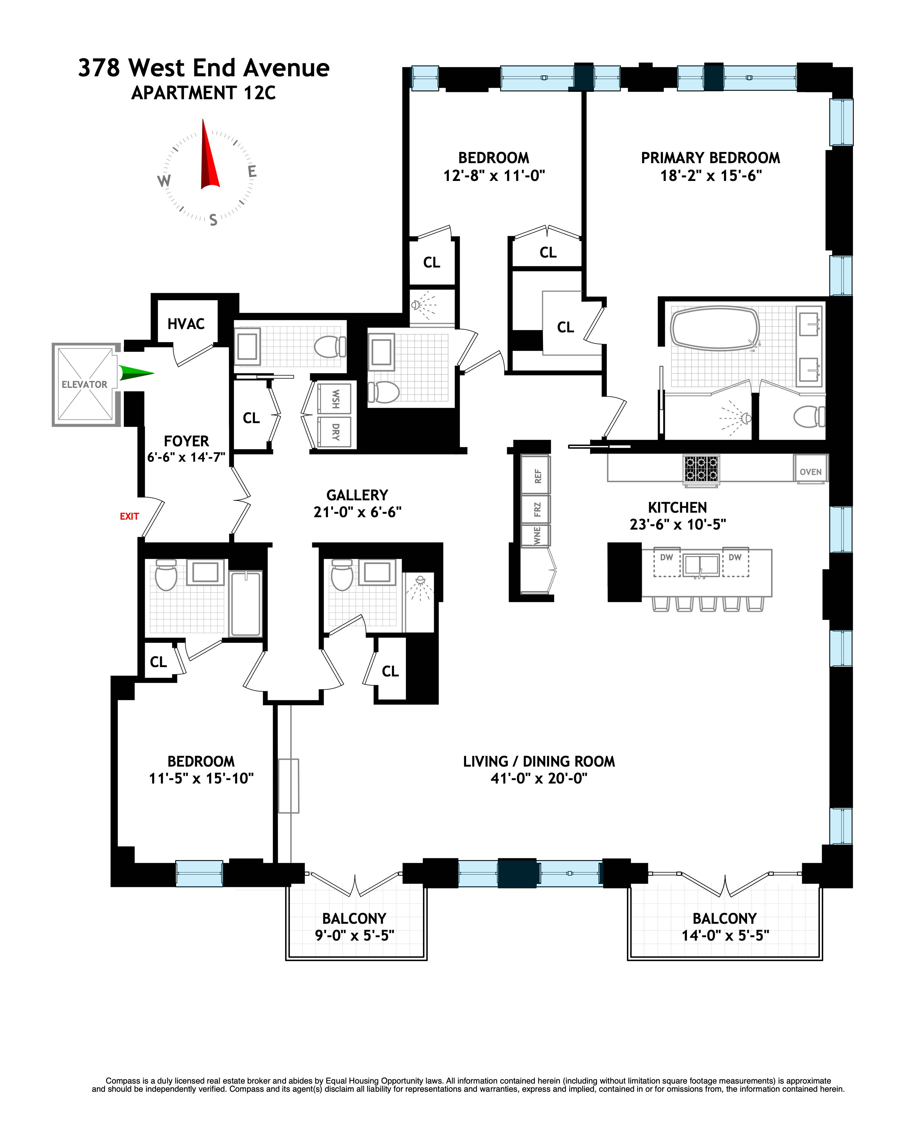 378 West End Avenue, Unit 12C Manhattan, NY 10024 - Photo 15 of 16 Gallery Image 15