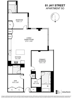 $2,299,000 | 51 Jay Street, Unit 5O | DUMBO