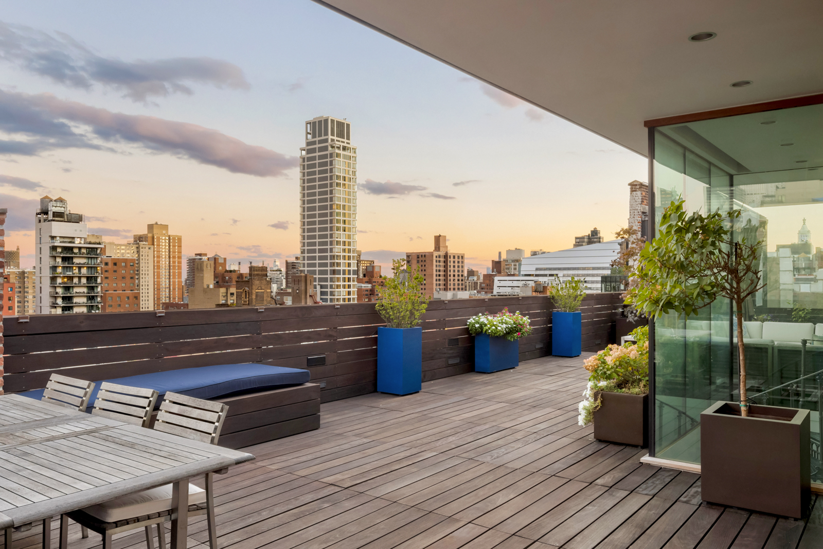 105 East 29th Street, Unit 12PH Manhattan, NY 10016 - Photo 14 of 24 a view of roof deck with seating space