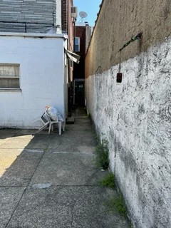 a room with gym equipment