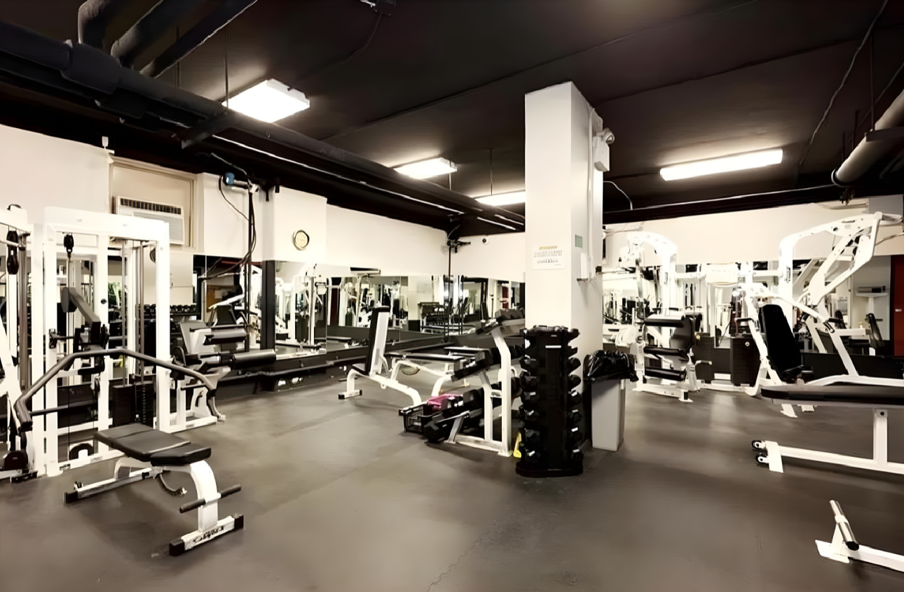 70 La Salle Street, Unit 8C Manhattan, NY 10027 - Photo 15 of 18 a view of a room with gym equipment