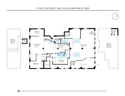 $6,000,000 | 17 East 16th Street, Unit 12 A&B | Flatiron