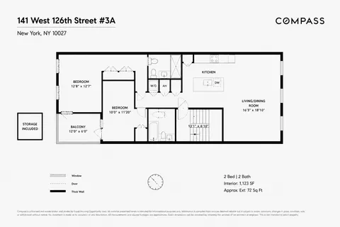 $1,100,000 | 141 West 126th Street, Unit 3A | Central Harlem