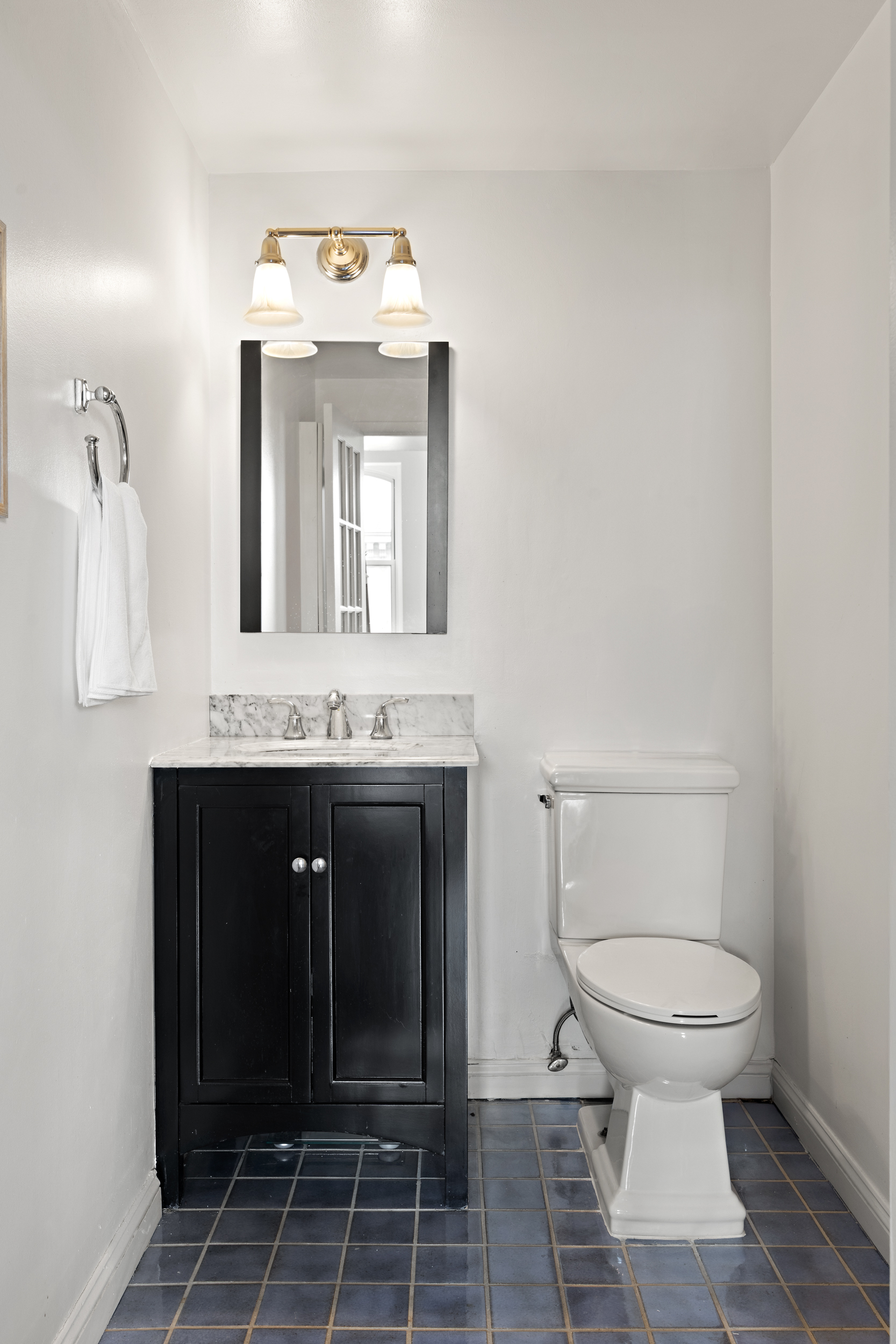 124 Atlantic Avenue, Unit A4H Brooklyn, NY 11201 - Photo 12 of 19 a view of bathroom with a toilet and a sink