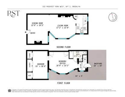 $1,495,000 | 102 Prospect Park West, Unit 2 | Park Slope
