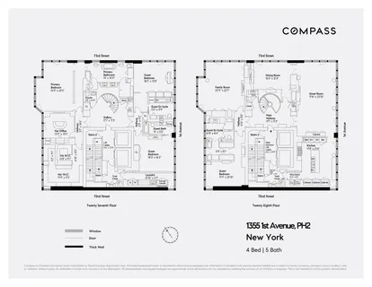 $15,950,000 | 1355 1st Avenue, Unit PH2 | Lenox Hill