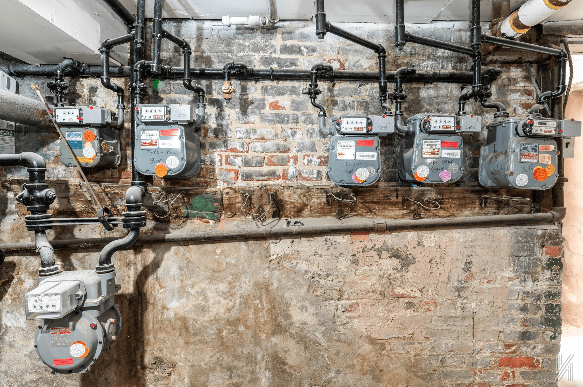 32-10 35th Street Queens, NY 11106 - Photo 27 of 29 a bathroom with a sink and a mirror