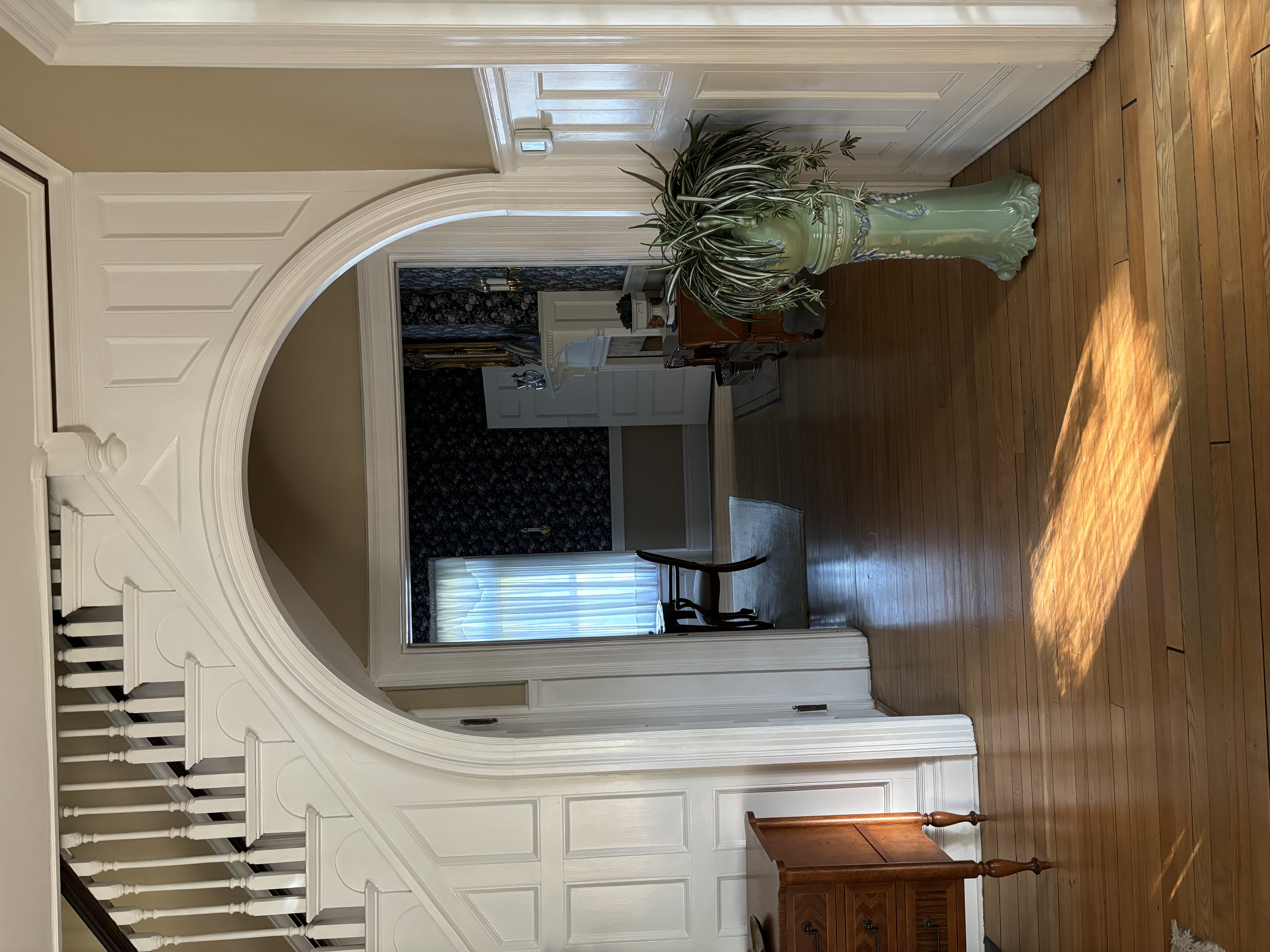 61 Miller Road Morristown, NJ 07960 - Photo 15 of 24 a living room with fireplace furniture and a potted plant