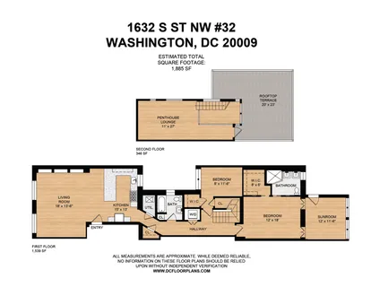 $1,649,000 | 1632 S Street Northwest, Unit 32, Washington, DC 20009