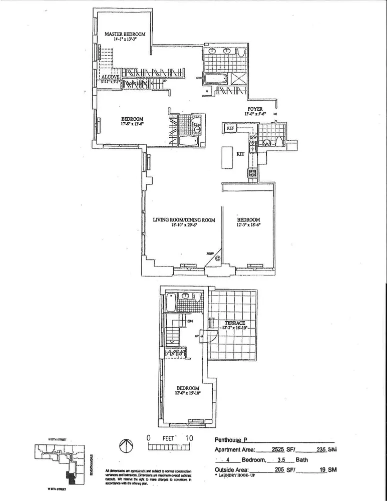 $5,300,000 | 252 7th Avenue, Unit PHP | Chelsea