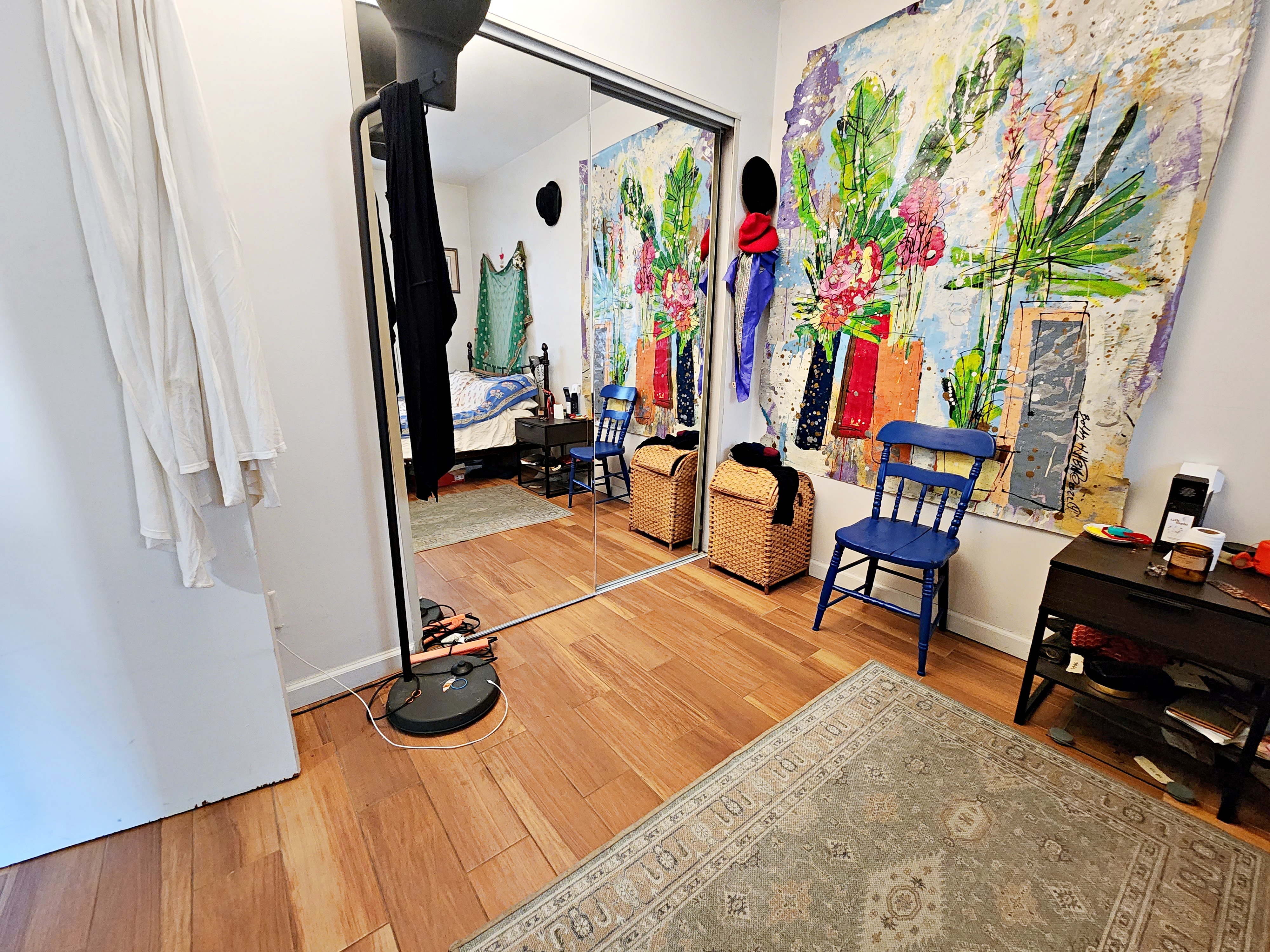 142 Frost Street, Unit 3F Brooklyn, NY 11211 - Photo 4 of 6 a view of a room with gym equipment