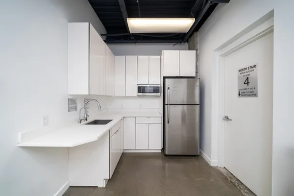 a view of a small space