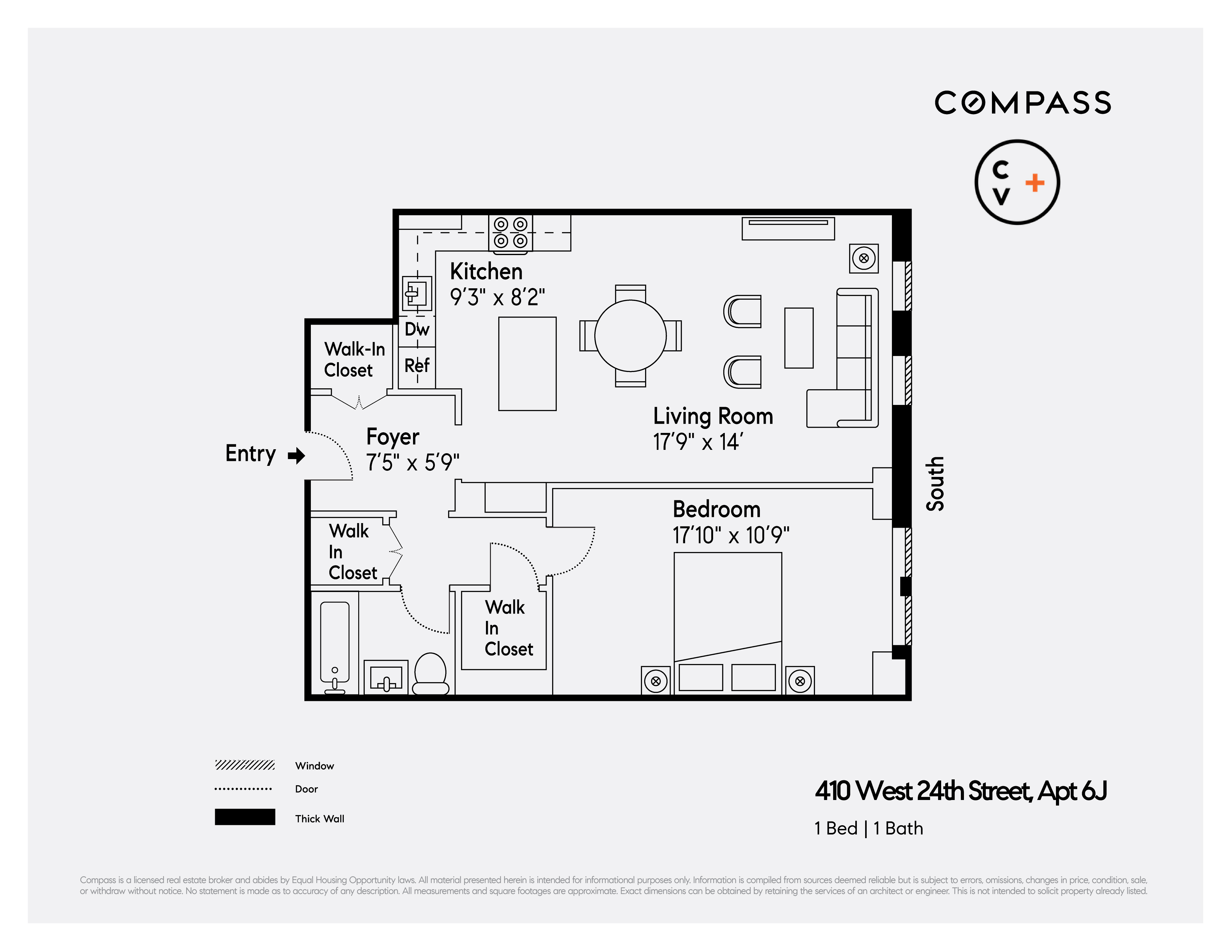 410 West 24th Street, Unit 6J Manhattan, NY 10011 - Photo 8 of 8 a black and white photo of a book