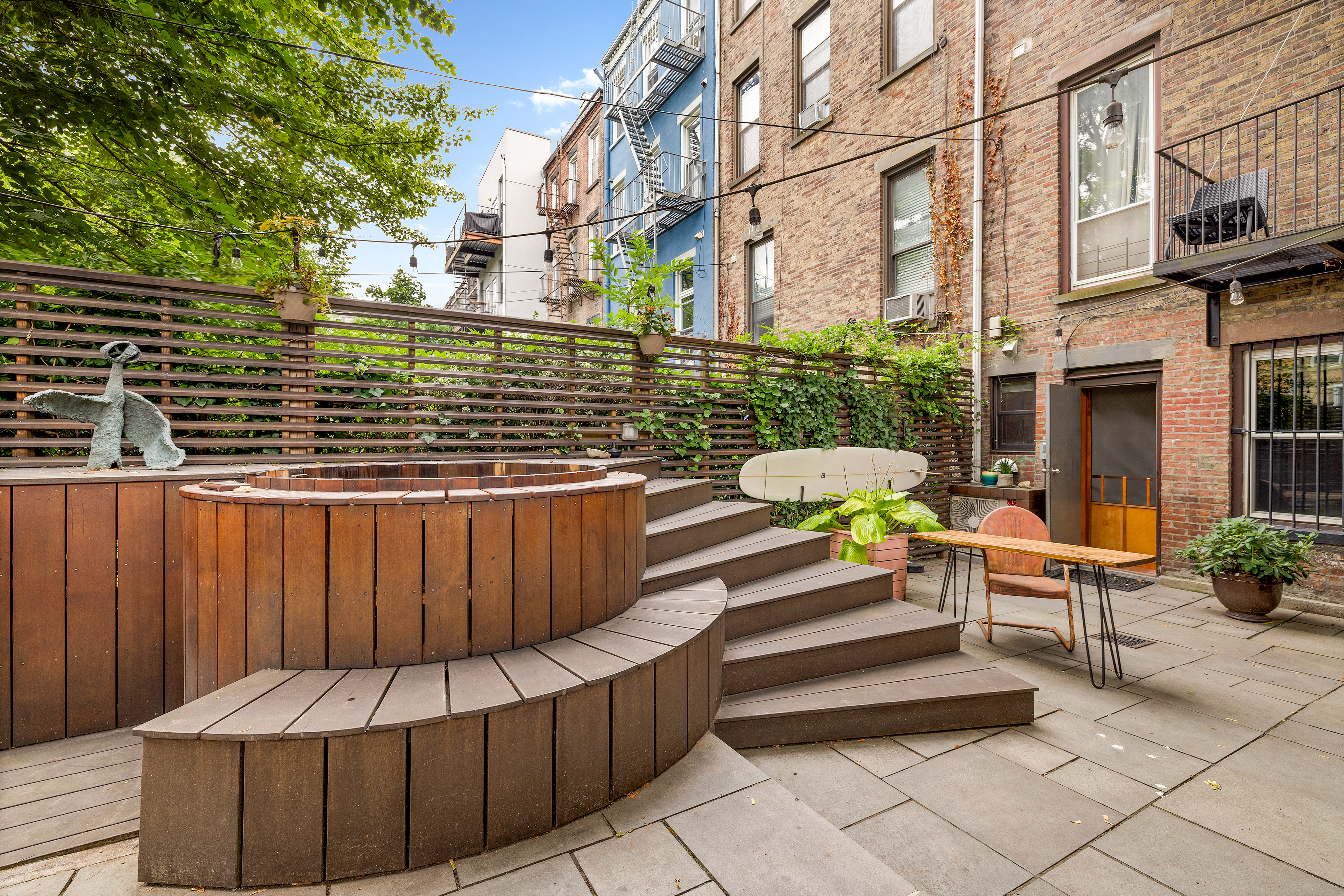 445 Greene Avenue, Unit 1 Brooklyn, NY 11216 - Photo 4 of 12 a view of a bench in the patio