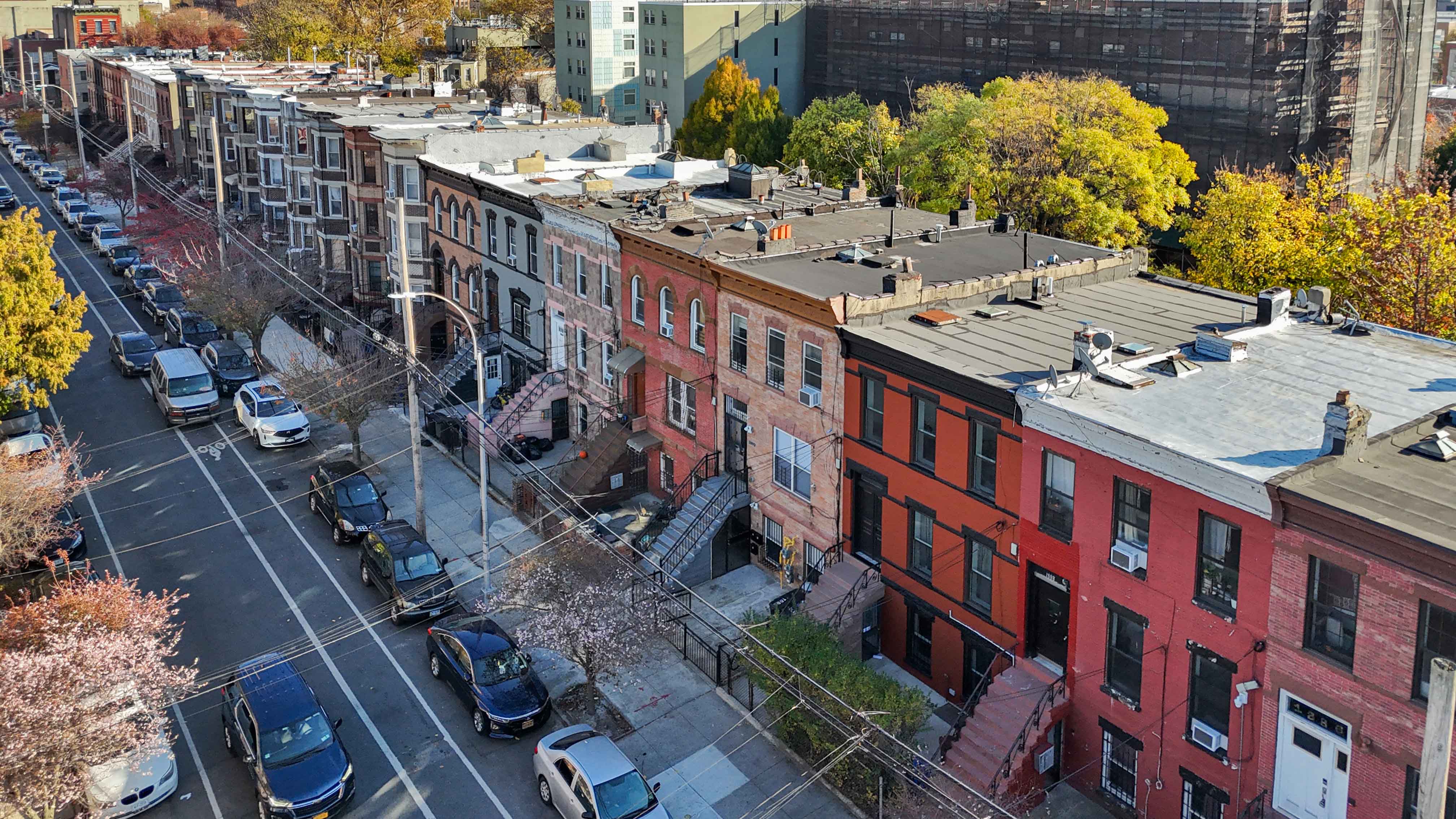 1892 Bergen Street, Unit 2 Brooklyn, NY 11233 - Photo 23 of 24 a view of a balcony with two chairs and a table