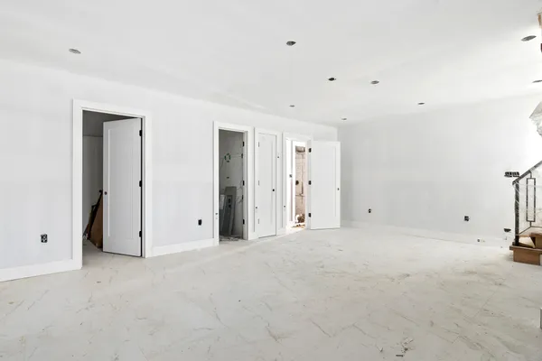 a view of empty room