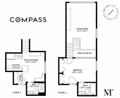 $1,100,000 | 77 Bleecker Street, Unit 311 | Greenwich Village
