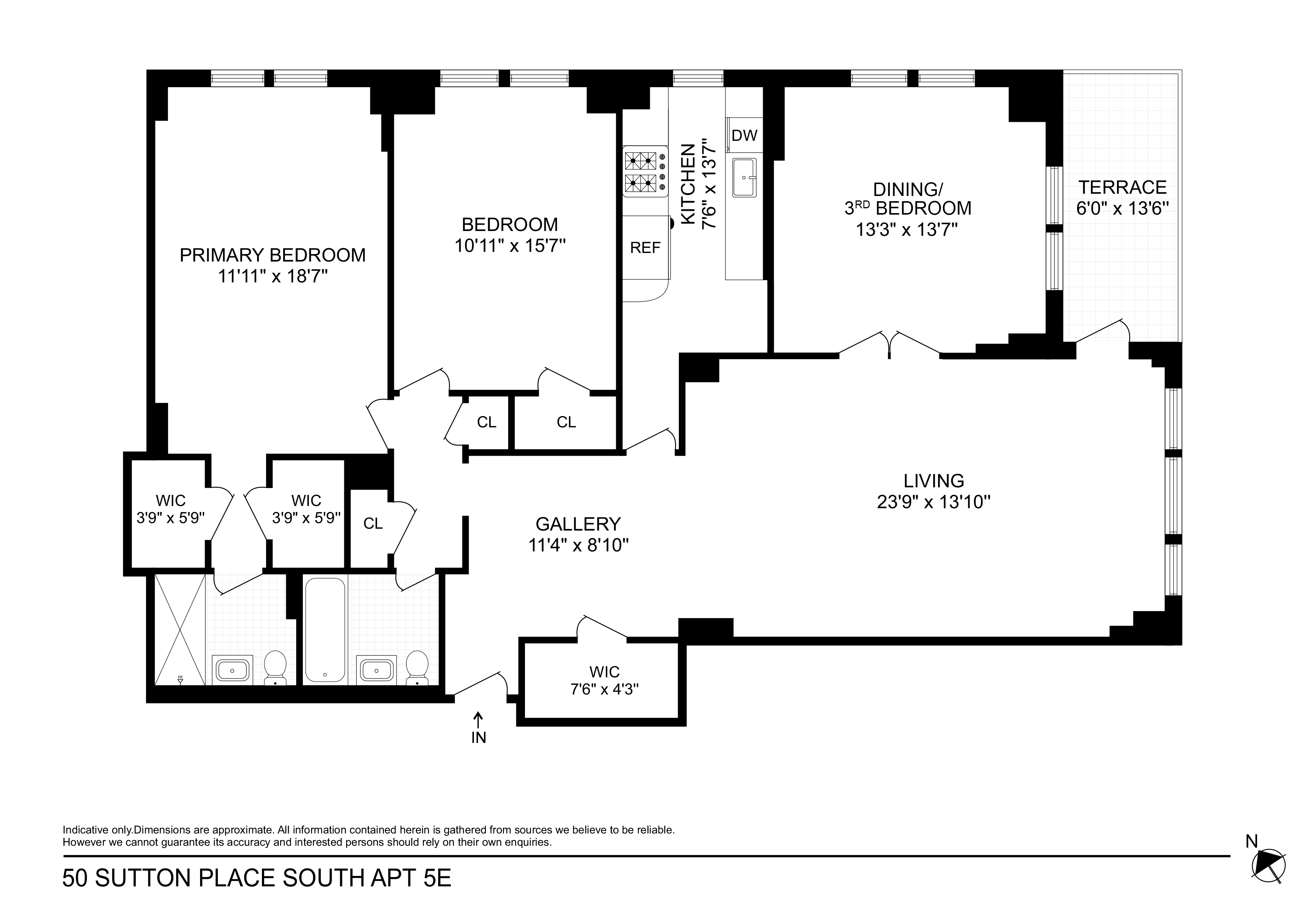 50 Sutton Place South, Unit 5E Manhattan, NY 10022 - Photo 13 of 13 a picture of a rug