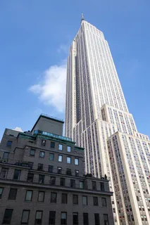 a front view of a building