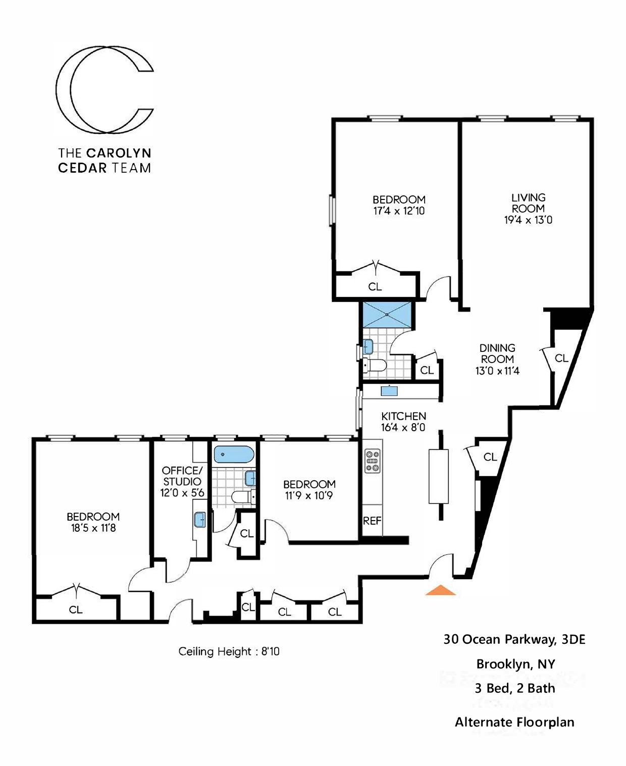 30 Ocean Parkway, Unit 3DE Brooklyn, NY 11218 - Photo 17 of 17