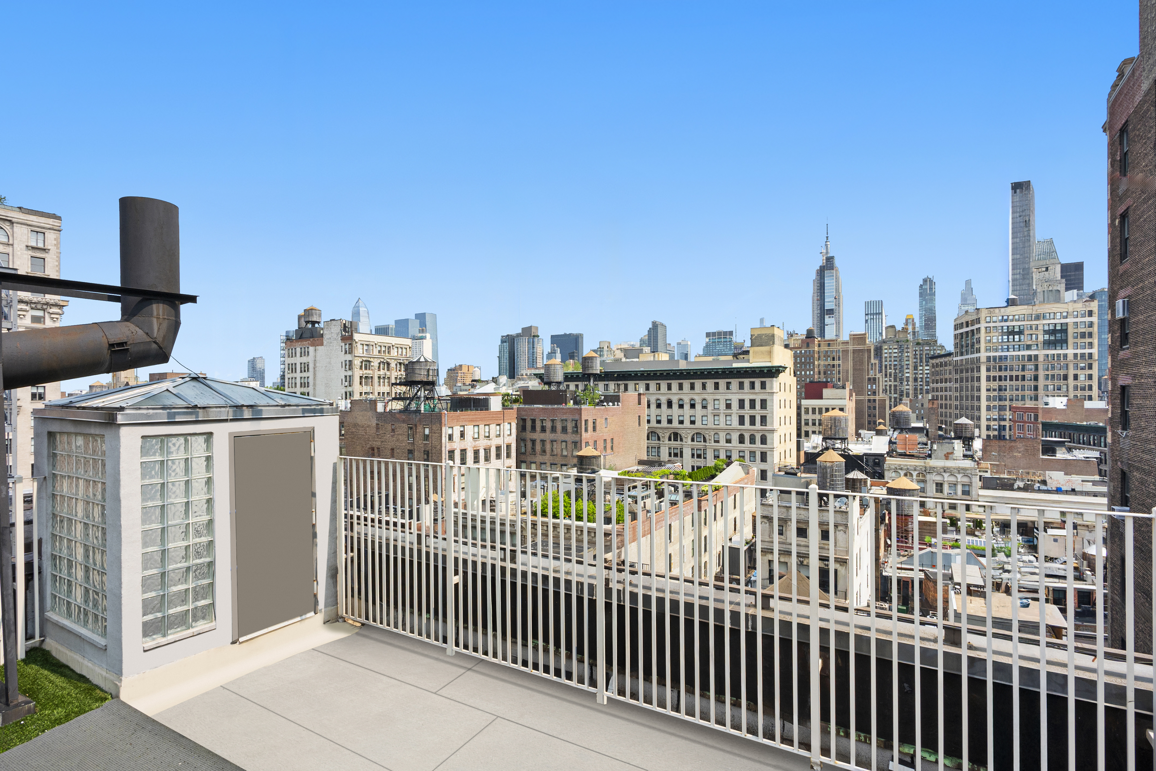 17 East 16th Street, Unit 12 A&B Manhattan, NY 10011 - Photo 3 of 5 a view of city from a balcony