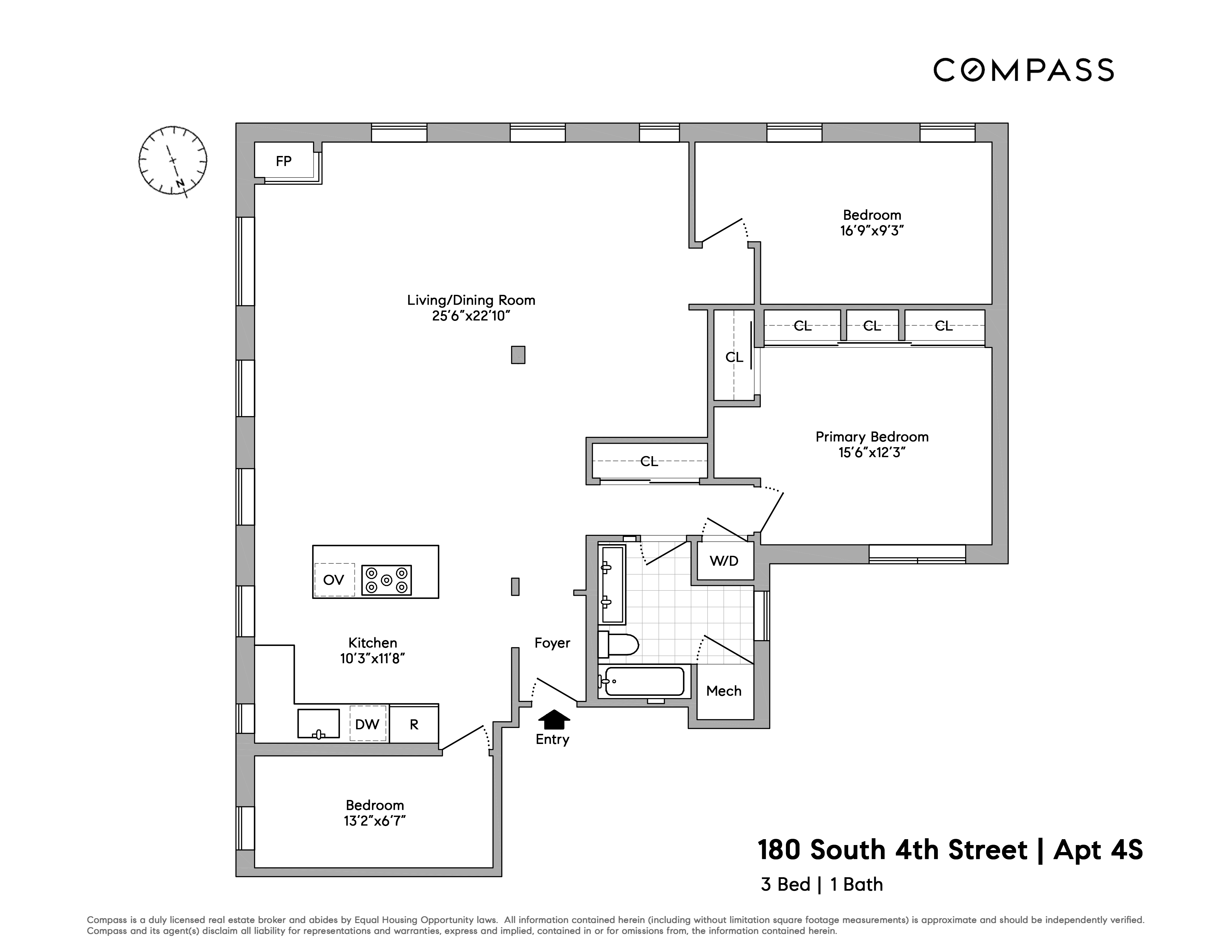 180 South 4th Street, Unit 4S Brooklyn, NY 11211 - Photo 10 of 10