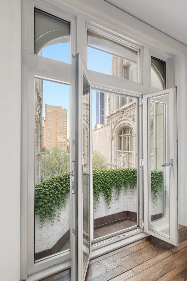 a view of a door front of a house