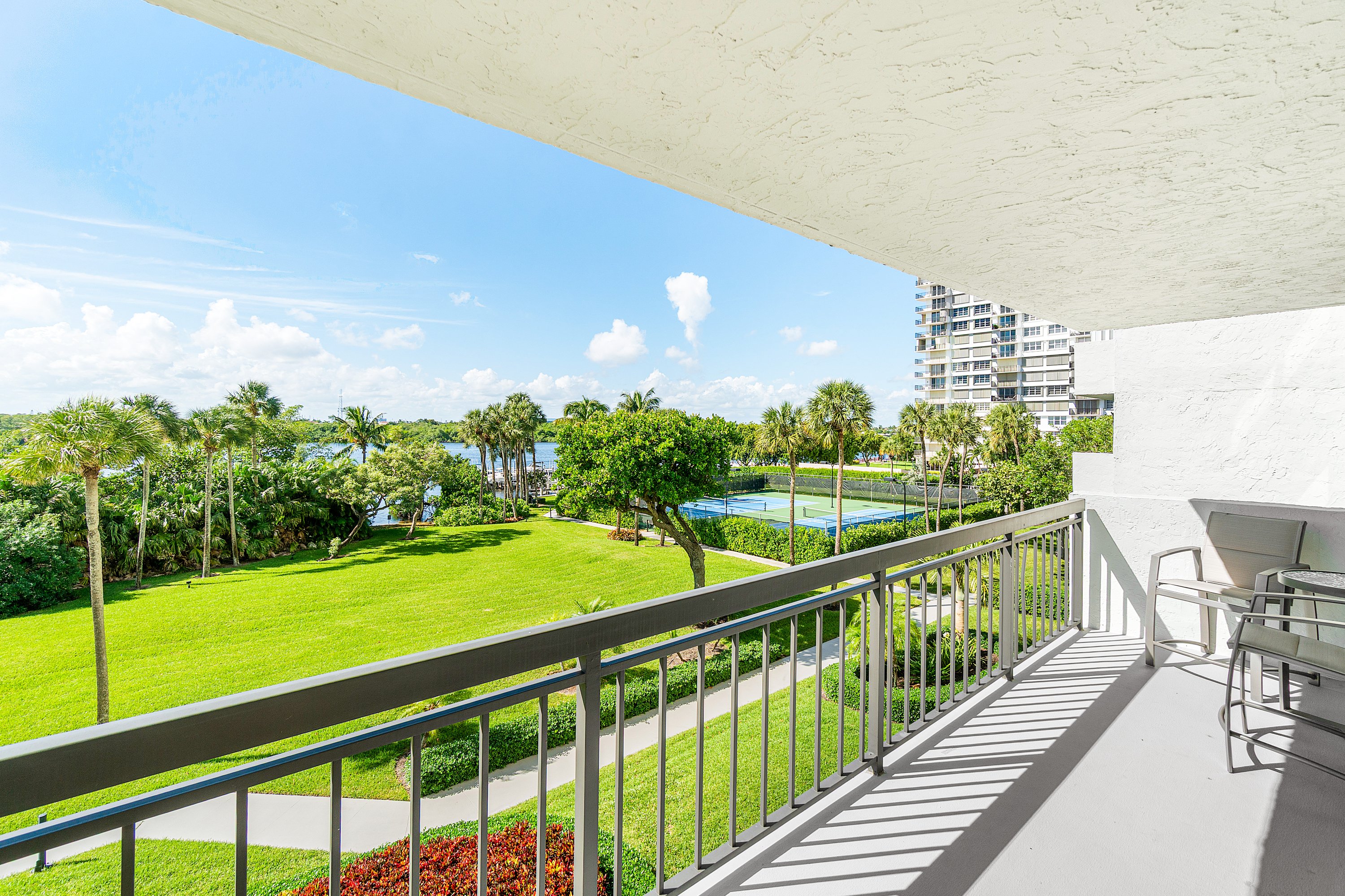 2003 North Ocean Boulevard, Unit 305 Boca Raton, FL 33431 - Photo 22 of 56 a view of a balcony with an outdoor space