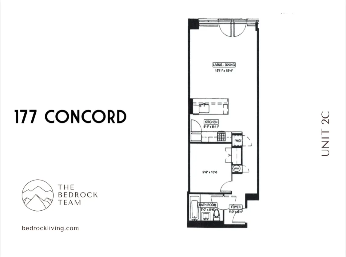 a picture of a bench in a white building