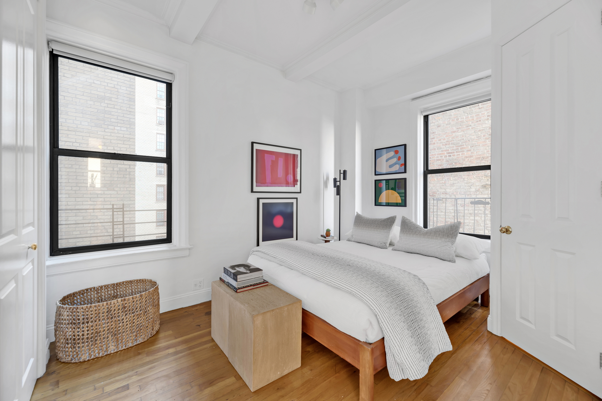 599 West End Avenue, Unit 7BC Manhattan, NY 10024 - Photo 6 of 11 a bedroom with a bed couch and a window