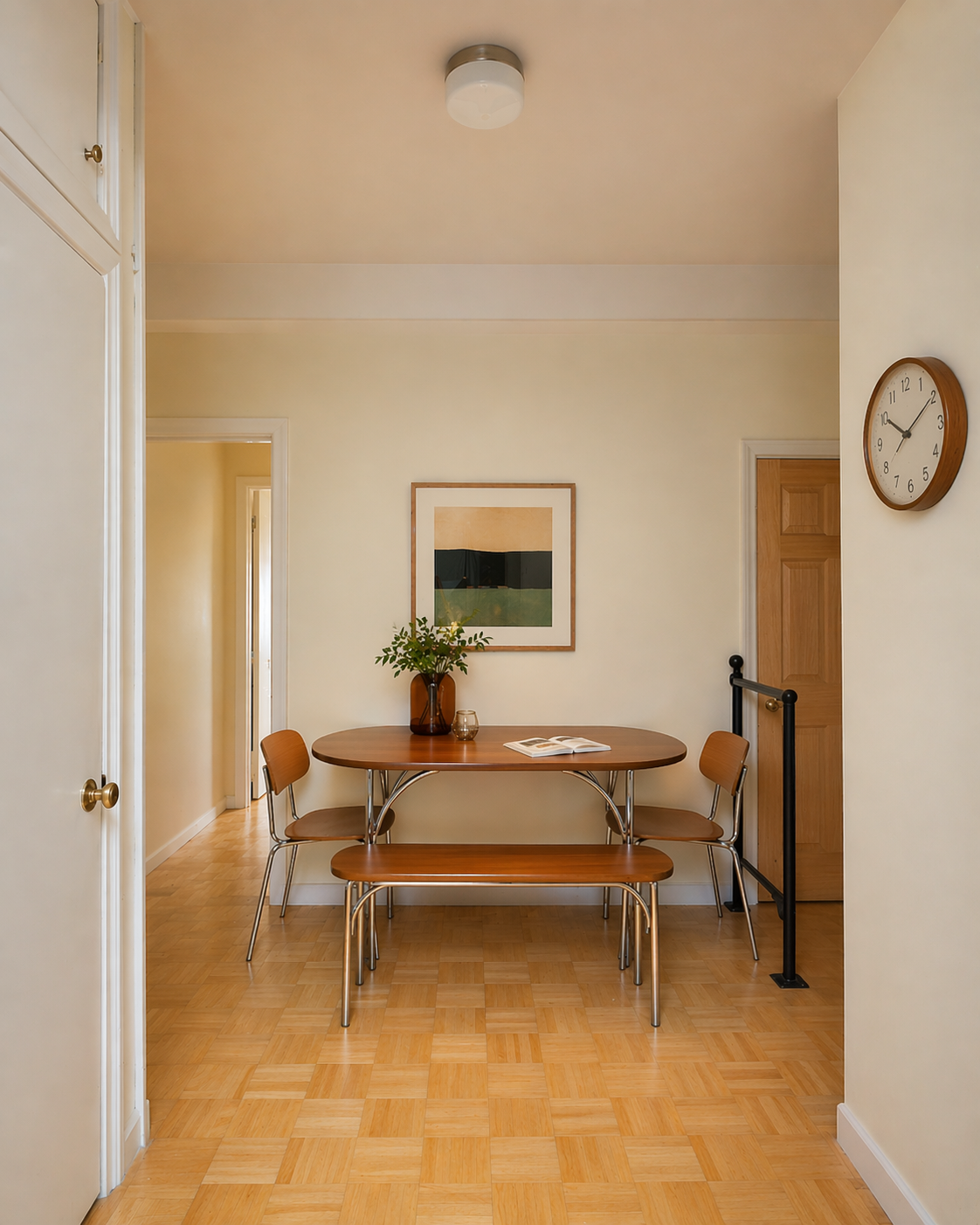794 Manhattan Avenue, Unit 2R Brooklyn, NY 11222 - Photo 3 of 6 a living room with furniture and a flat screen tv