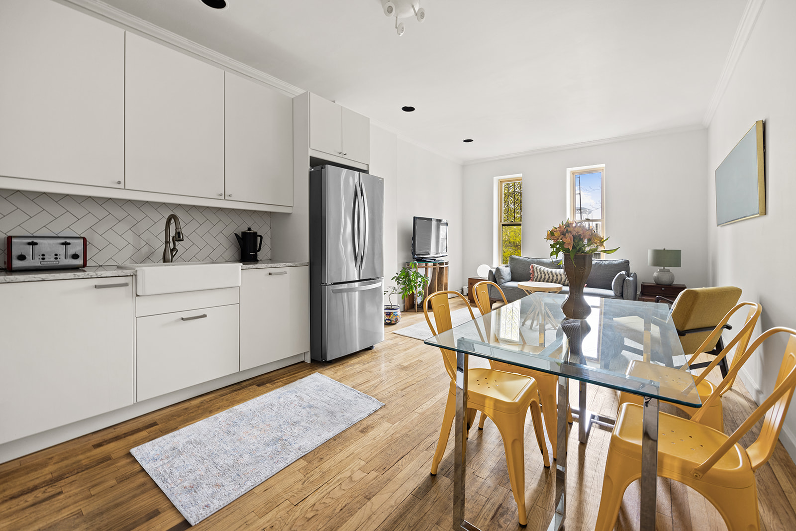 491 12th Street, Unit 2 Brooklyn, NY 11215 - Photo 2 of 21 a very nice looking dining room with kitchen island