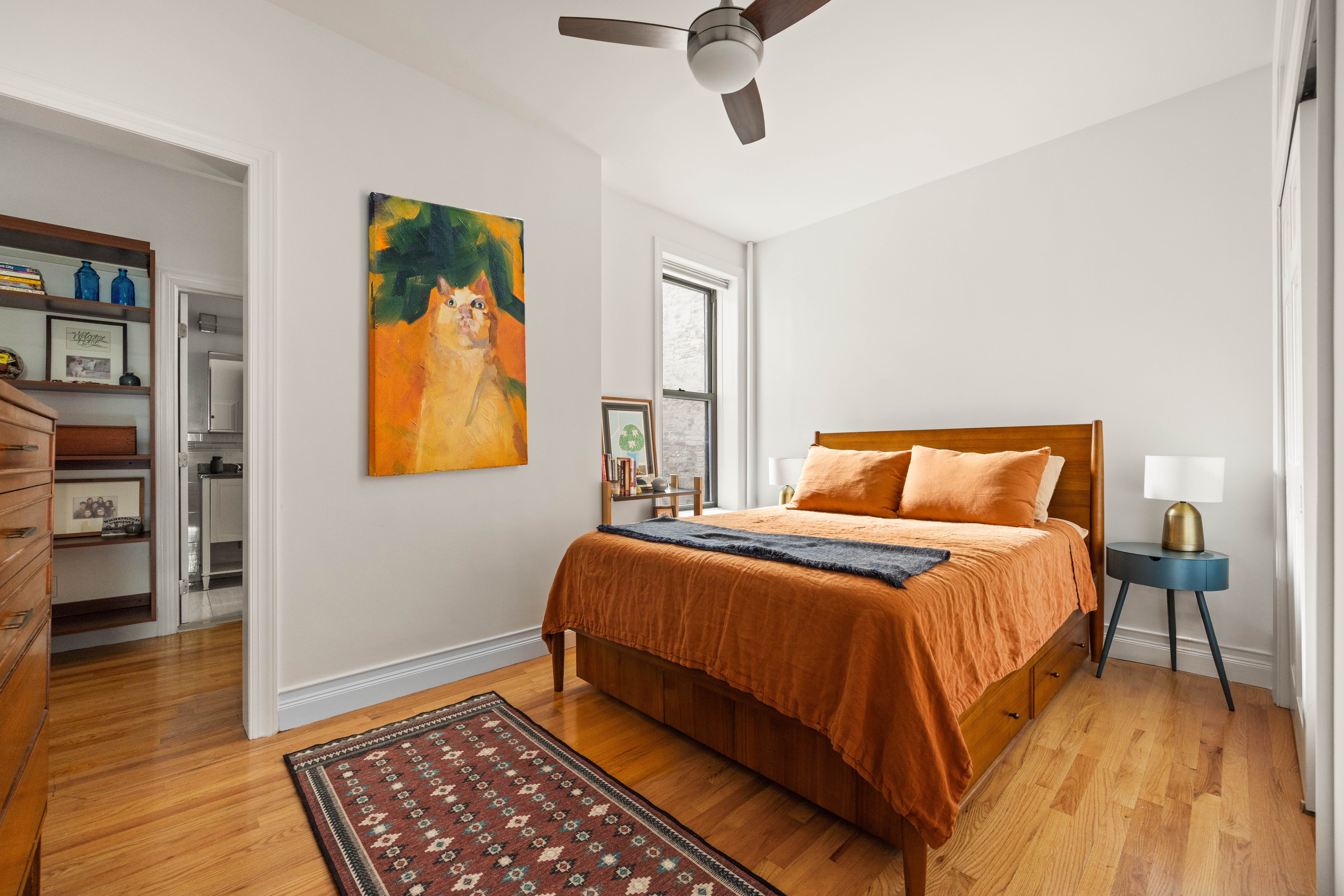 466 15th Street, Unit 8 Brooklyn, NY 11215 - Photo 3 of 6 a bedroom with bed and window