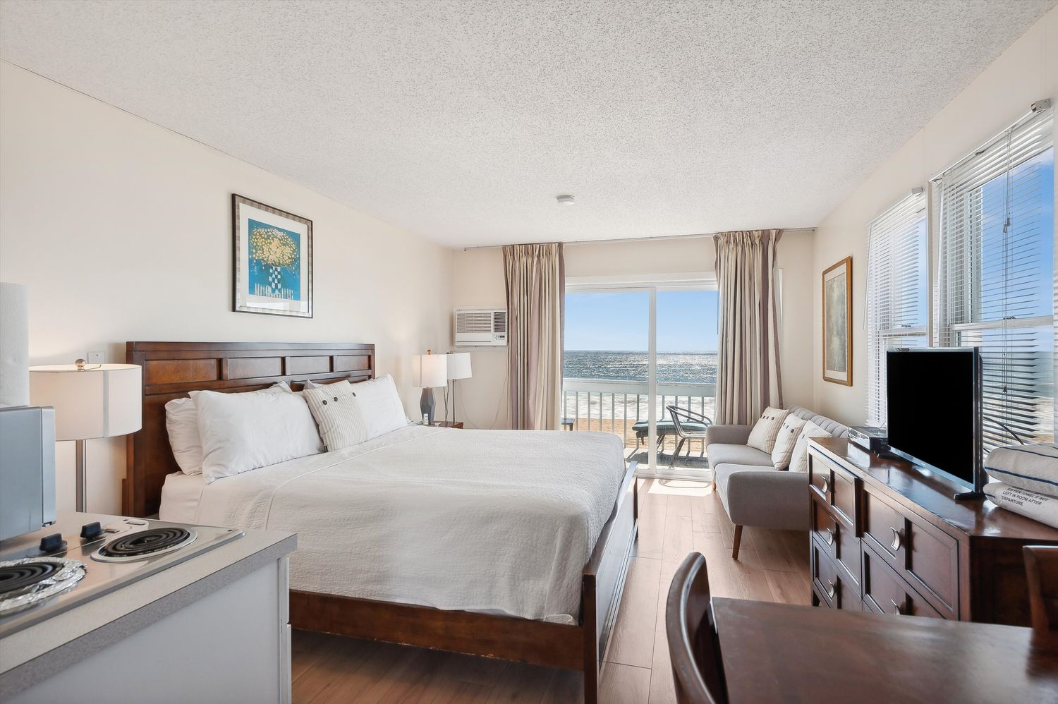 a view of a chairs in a patio