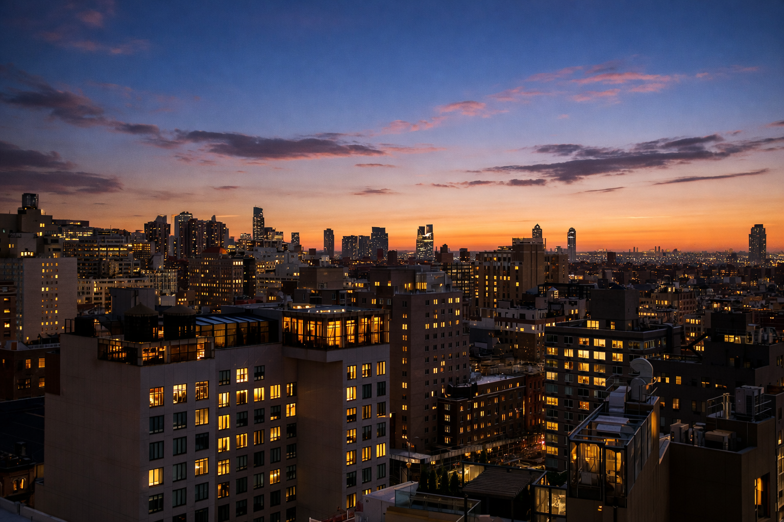 70 East 10th Street, Unit 20C Manhattan, NY 10003 - Photo 14 of 24 a view of a city