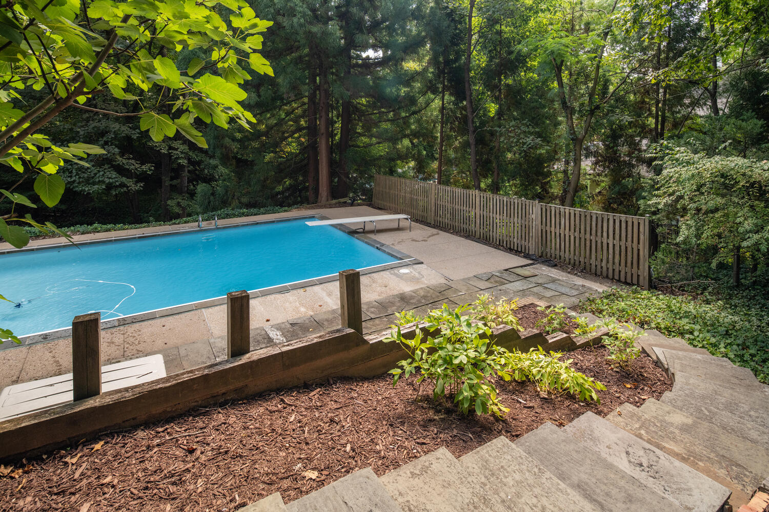 7101 Crail Drive Bethesda, MD 20817 - Photo 11 of 15 a view of a backyard with of the house