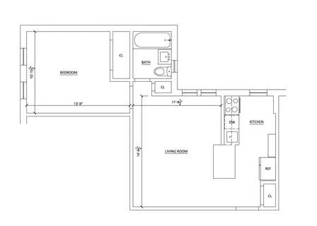 $2,600 | 235 East 2nd Street, Unit D5 | Kensington
